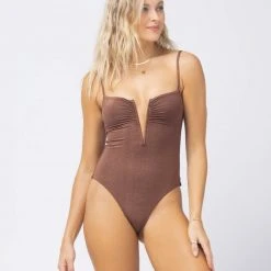 L*Space Shimmer Roxanne One Piece Swimsuit