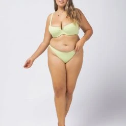 L*Space SWIM Pointelle Rib Camacho Bikini Bottom