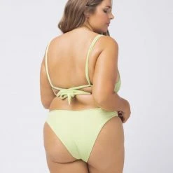L*Space SWIM Pointelle Rib Camacho Bikini Bottom