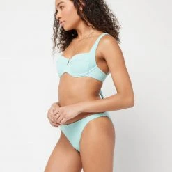 L*Space SWIM Pointelle Rib Camacho Bikini Bottom