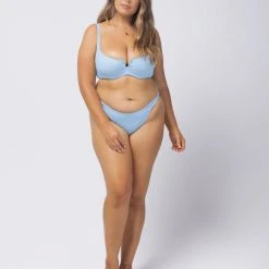 L*Space SWIM Pointelle Rib Camacho Bikini Bottom