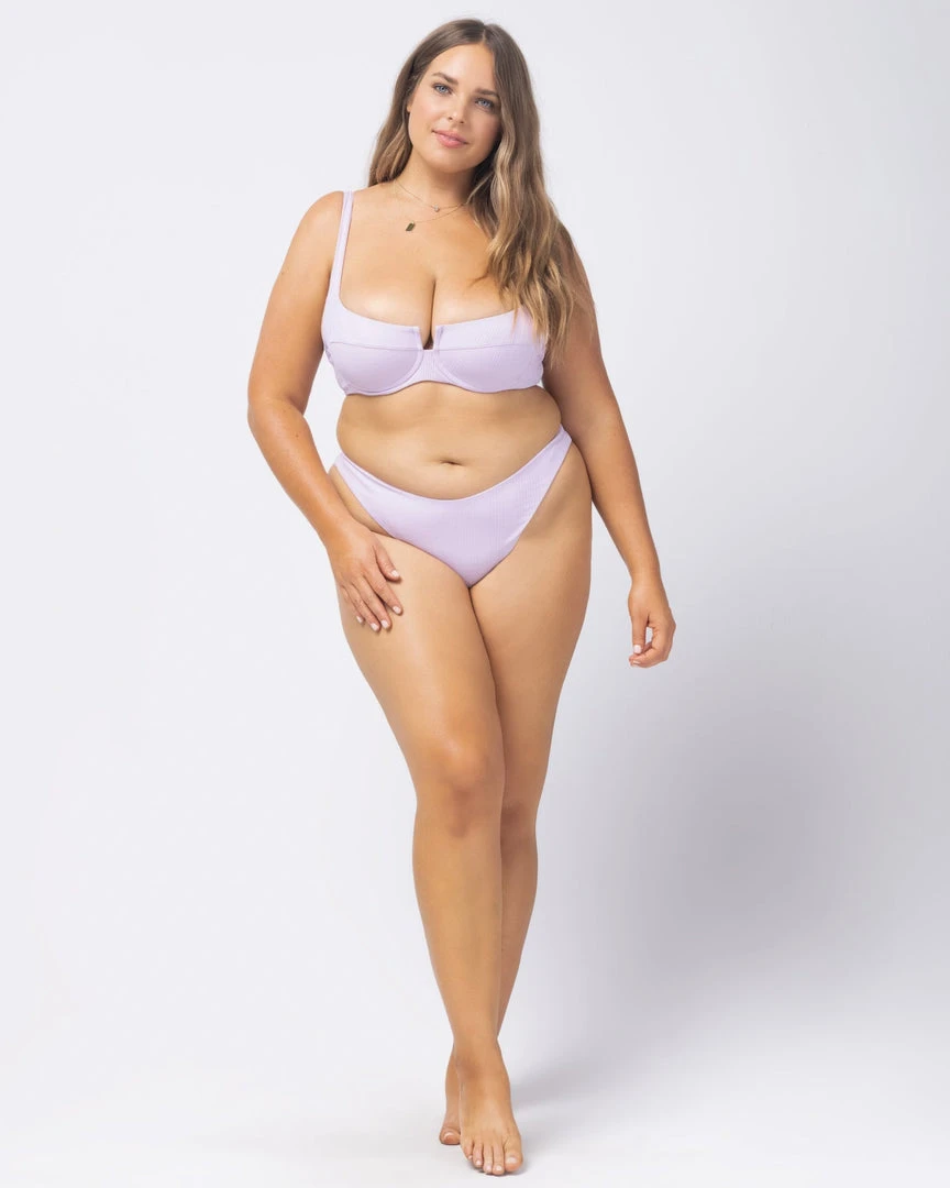 L*Space Pointelle Rib Cabana Bikini Bottom SWIM 22 L*Space Pointelle Rib Cabana Bikini Bottom SWIM