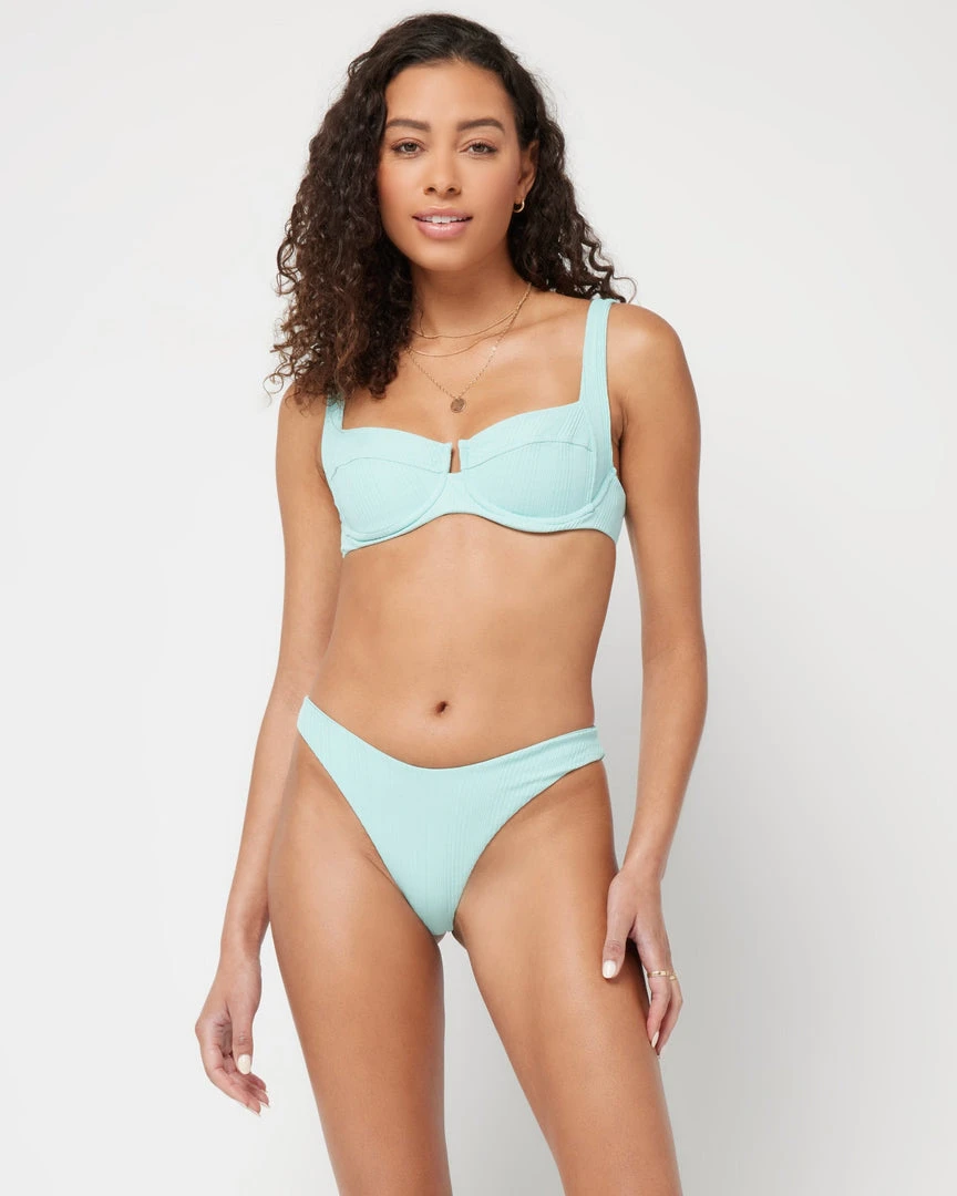 L*Space Pointelle Rib Cabana Bikini Bottom SWIM 8 L*Space Pointelle Rib Cabana Bikini Bottom SWIM