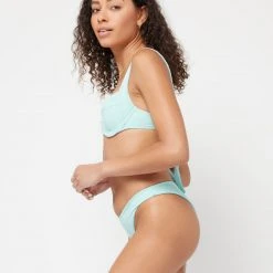 L*Space Pointelle Rib Camellia Bikini Top SWIM