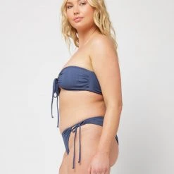 L*Space SWIM Pointelle Rib Dawn Bikini Top