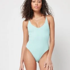 L*Space Pointelle Rib Gianna One Piece Swimsuit
