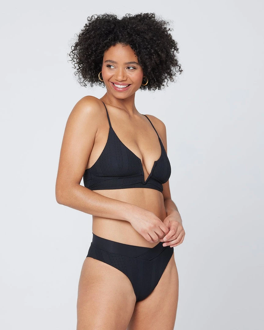L*Space SWIM Pointelle Rib Court Bikini Bottom 44 L*Space SWIM Pointelle Rib Court Bikini Bottom