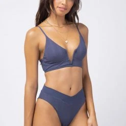 L*Space SWIM Pointelle Rib Court Bikini Bottom 74 L*Space SWIM Pointelle Rib Court Bikini Bottom