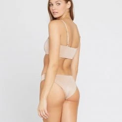 L*Space Shimmer Sandy Bikini Bottom