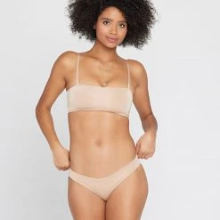 L*Space Shimmer Sandy Bikini Bottom