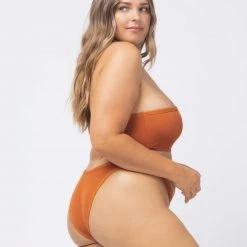 L*Space Ribbed Foley Bikini Bottom SWIM