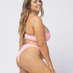 L*Space Ribbed Foley Bikini Bottom SWIM