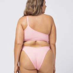 L*Space SWIM Ribbed Axel Bikini Top