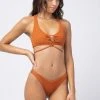 L*Space Ribbed Dax Bikini Top SWIM