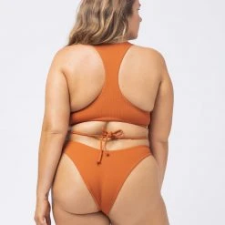 L*Space Ribbed Dax Bikini Top SWIM