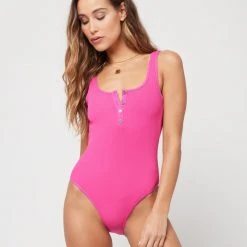 L*Space Ribbed Float On One Piece Swimsuit 72 L*Space Ribbed Float On One Piece Swimsuit