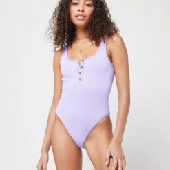 L*Space Ribbed Float On One Piece Swimsuit