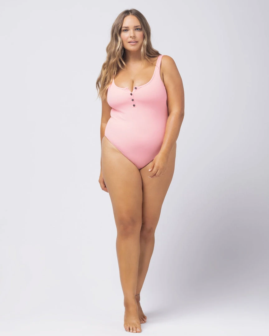 L*Space Ribbed Float On One Piece Swimsuit 34 L*Space Ribbed Float On One Piece Swimsuit