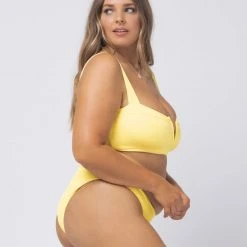 L*Space Ribbed Sandy Bikini Bottom