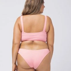 L*Space Ribbed Sandy Bikini Bottom