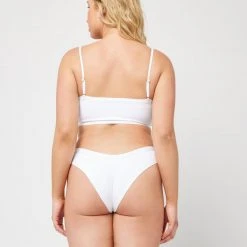 L*Space Ribbed Maya Bikini Top SWIM