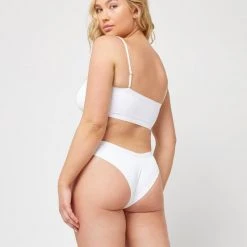 L*Space Ribbed Maya Bikini Top SWIM