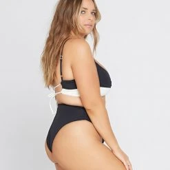 L*Space SWIM Color Block Ringo Bikini Top