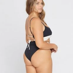 L*Space Color Block Nancy Lee Bikini Bottom SWIM