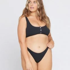 L*Space SWIM Ribbed Camacho Bikini Bottom