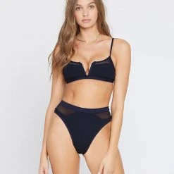 L*Space Ribbed Sadie Bikini Top SWIM