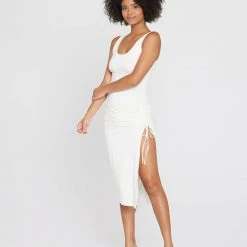 L*Space CLOTHING Sandpiper Ribbed Midi Dress