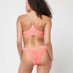 L*Space Printed Shimmer Pamela Bikini Top