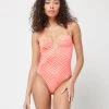 L*Space Printed Shimmer Roxanne One Piece Swimsuit