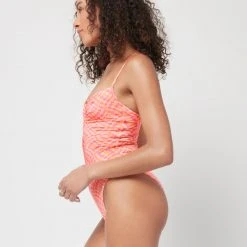 L*Space Printed Shimmer Roxanne One Piece Swimsuit
