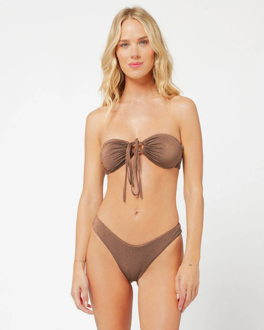 L*Space SWIM Shimmer Dawn Bikini Top 12 L*Space SWIM Shimmer Dawn Bikini Top