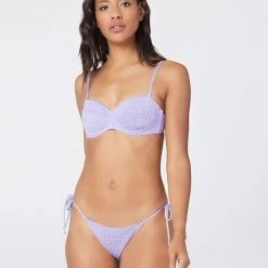 L*Space SWIM Shimmer Aubree Bikini Bottom