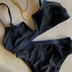 L*Space Ribbed Sadie Bikini Top SWIM